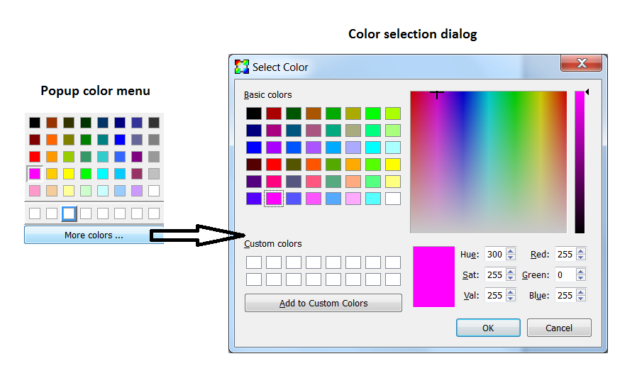 9.2. Color Tables — VisIt User Manual 3.2.2 documentation